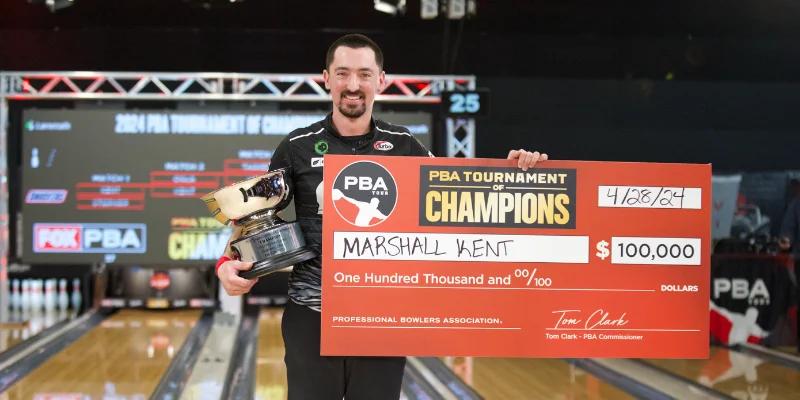 With fortune smiling on him, Marshall Kent wins 2024 PBA Tournament of Champions for a 'lifelong dream come true'