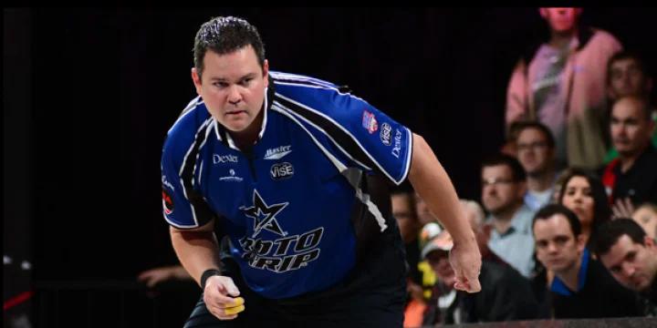 Wes Malott grabs lead, Mike Fagan surges to 2nd with round to go in PBA World Championship