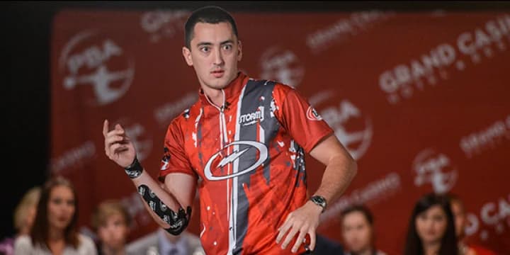 Marshall Kent jumps past lefties Jakob Butturff, Matt Sanders heading into cashers round at Go Bowling! PBA 60th Anniversary Classic