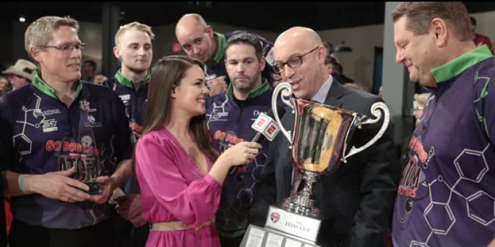 Little drama in 2018 Oceanview at Falmouth PBA League title match as Silver Lake Atom Splitters sweep Sysco Philadelphia Hitmen