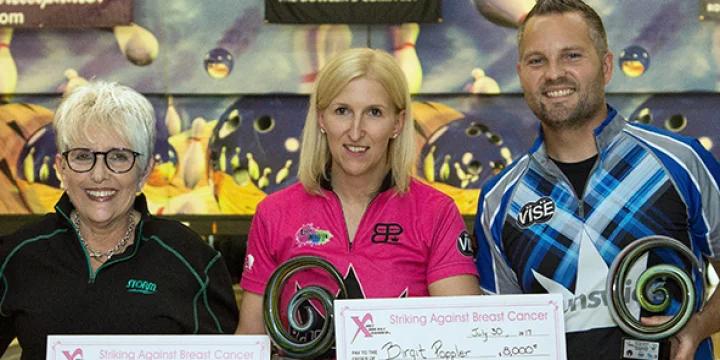 Jason Sterner, Birgit Poppler defending champions for 19th annual PBA-PWBA Storm Striking Against Breast Cancer Mixed Doubles — aka The Luci — this weekend