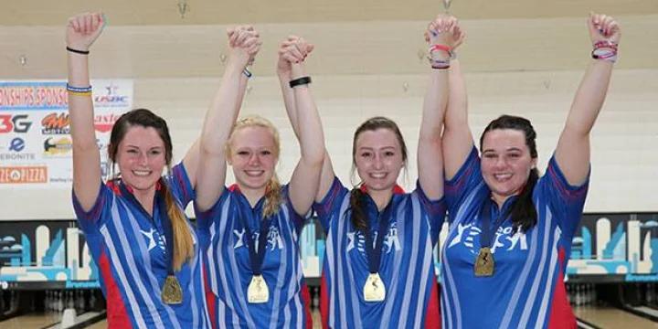 Junior Team USA girls rally to beat Korea, Qatar boys sweep Finland for team golds in 2018 World Youth Championships