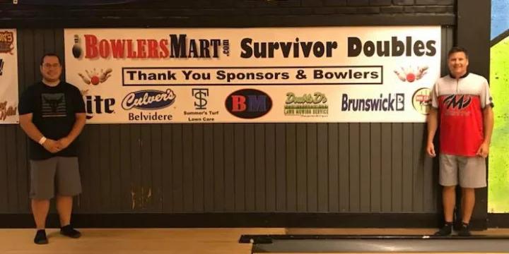 Robert Damadeo, Anthony Jordan edge Kyle Zagar, Ken Duffield for 2018 BowlersMart Survivor Doubles title