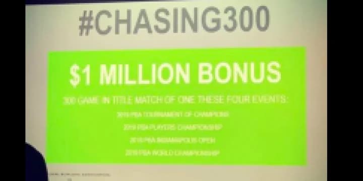 #Chasing300: What would it feel like to throw a shot for $1 million? A PBA player may find out in 2019