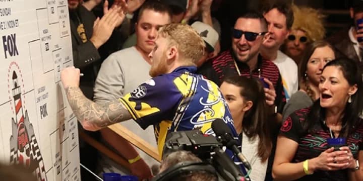 Jesper Svensson, Kyle Sherman, Dom Barrett, Wes Malott win in 2019 PBA Playoffs Round of 24 show that features wild finishes