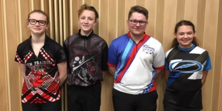 John Meegan, Skye Farr, J.J. Wolfe, Stephanie Lo  take top spots in BYBT at Bowl-A-Vard Lanes