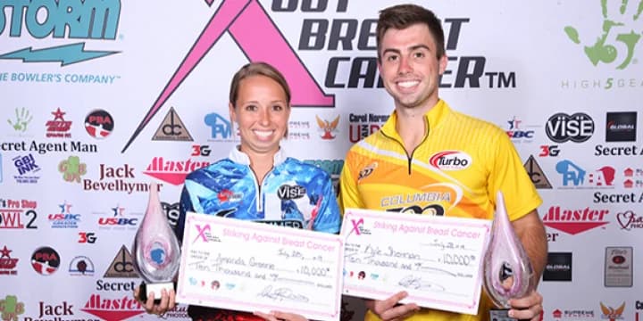 PBA/PWBA Striking Against Breast Cancer Mixed Doubles — aka the Luci — says it’s on for July 30-Aug. 2