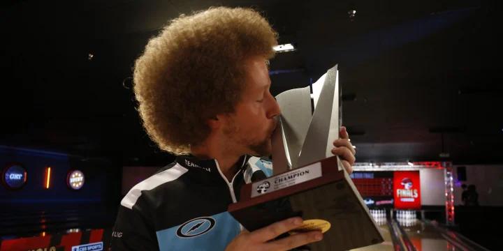 Kyle Troup rallies twice to win 2020 PBA Tour Finals in day filled with amazing and bizarre shots and happenings