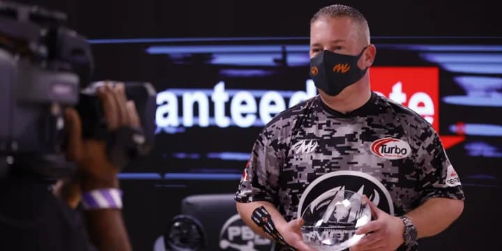  Tom Smallwood shows again that he is anything but 'Smalls' in PBA Tour majors, winning 2021 Players Championship Central region stepladder
