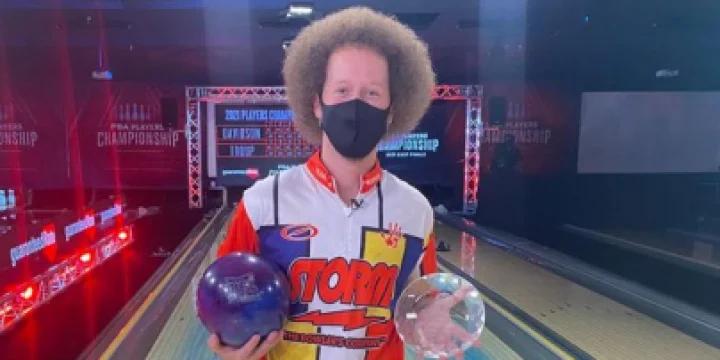Kyle Troup makes top seeds 4-for-4 in 2021 PBA Players Championship stepladders by winning East region; Chris Via opens show with perfect game
