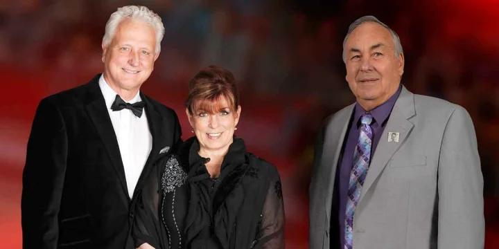 Kirk Von Krueger, wife Mary Von Krueger, Gary Mage — 3 key cogs in keeping PBA running for decades — elected to PBA Hall of Fame