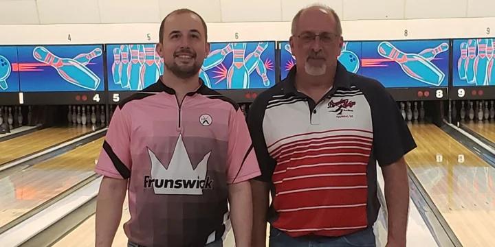 Brian Mattmiller beats Bill Sell to win Wolf River Scratch Bowlers Tour at Memory Lanes in Clintonville