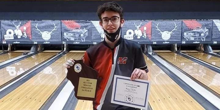 Rory Clark twice perfect in memorable 2021 Wisconsin High School Bowling All-Star Team Challenge