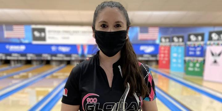  With cool of a veteran, rookie Stephanie Zavala overcomes early error to win first PWBA Tour title in 2021 Greater Cleveland Open