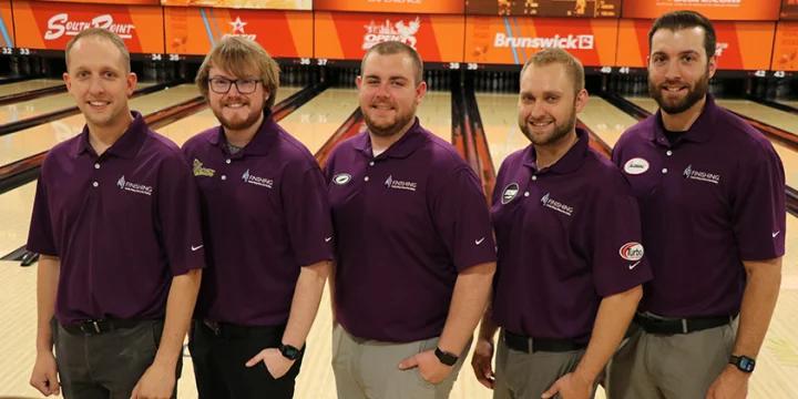 Zach Woelfel takes singles lead, helps K and J Finishing 1 into team all-events lead at 2021 USBC Open Championships