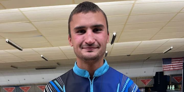  Dylan Shafel wins BOWL Spray and Pray tournament on flat lane pattern no one averages 200 on
