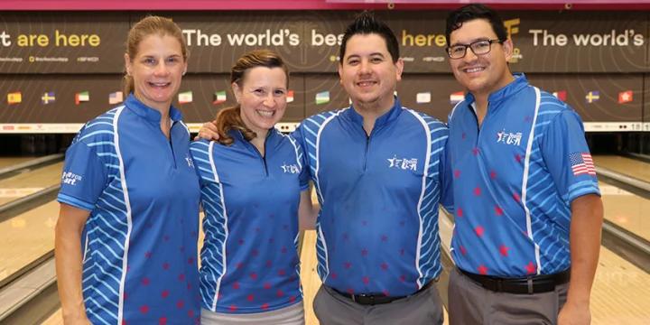 Sweden leads, both Team USA quartets advance to match play in new mixed team event at 2021 IBF Super World Championships