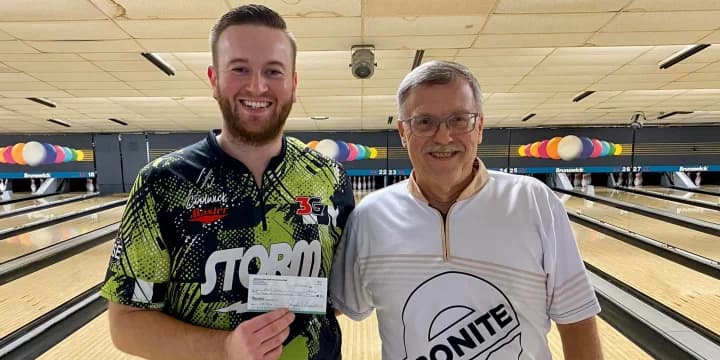 Matt Gasn routs Chris Wiley in title match to win 2022 GIBA Ebonite Winter Classic