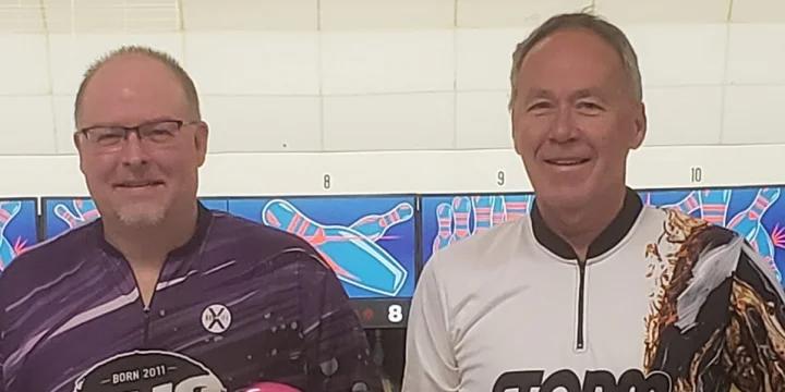 Doug Forde defeats Todd Hansen to take Wolf River Scratch Bowlers Tour at Memory Lanes in Clintonville