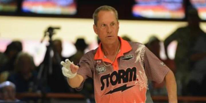 Hall of Famer Pete Weber averages 246 to lead first round of 2022 PBA50 Granville Financial Open