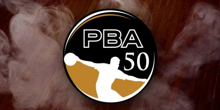Michael Haggitt edges into lead as top 36 advance at 2022 PBA50 Granville Financial Open