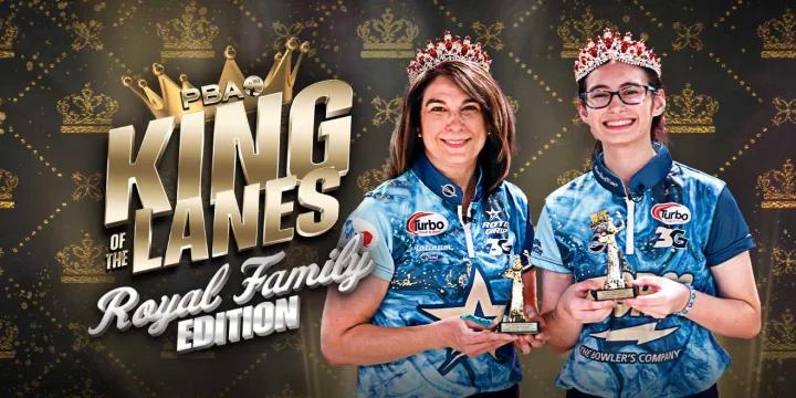Alyssa and Carolyn-Dorin-Ballard turn King of the Lanes: Royal Family Edition into Queens of the Lanes