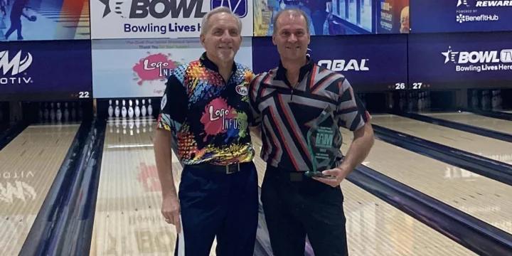 Steve Gagnon beats Rob Rice to win 2022 South Point Senior Shootout I AM Bowling Championship
