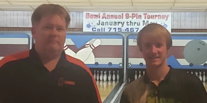 Cody Weigel beats Cory Rockteschel to win Wolf River Scratch Bowlers Tour at Silver Lake Lanes in Scandinavia