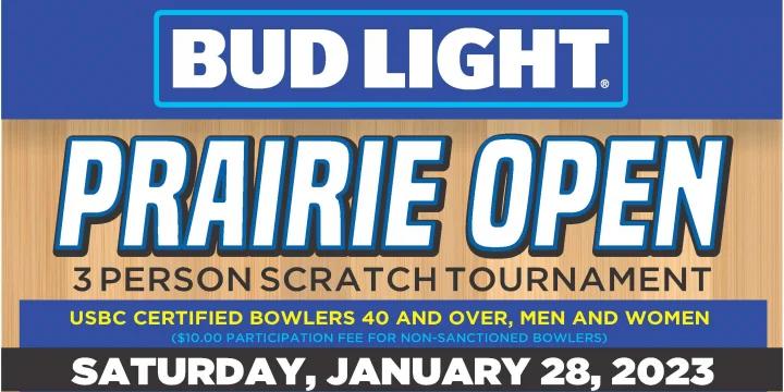 2023 Prairie Open Over 40 3-Person tourney set for Saturday, Jan. 28
