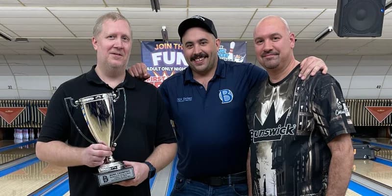 Justin Stephens defeats Daniel Williams to win 218-entry BOWL Major tournament at Ashwaubenon Bowling Alley
