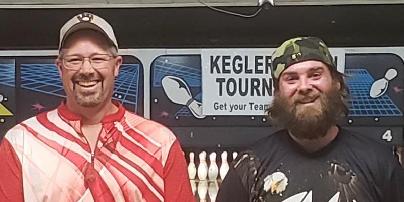 Mark Derozier beats Jon Spick to win Wolf River Scratch Bowlers Tour at Keglers in Manawa
