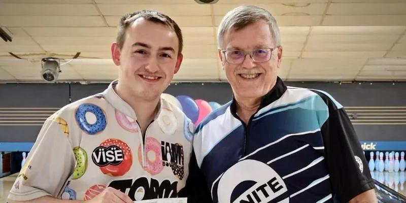 Spencer Robarge edges Cam Crowe in battle of young, 2-handed lefty standouts to win 2023 GIBA Ebonite Winter Classic