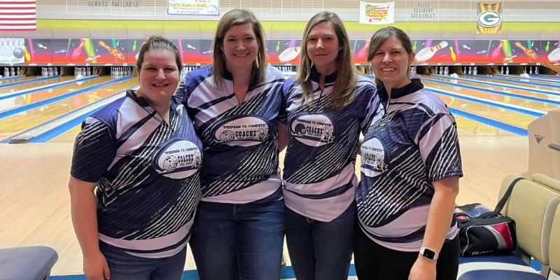 Coachz' Pro Shop Spare Savers of Cottage Grove leads team, Courtney Wolf of Kenosha singles and all-events at 2023 Wisconsin State USBC Women’s State Tournament
