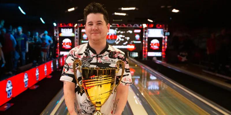 Jakob Butturff finally gets back in the winner’s circle in heart-stopping showdown with E.J. Tackett in 2023 PBA Scorpion Championship at World Series of Bowling XIV