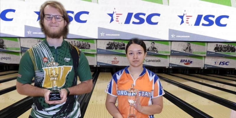 Austin Grammar, Johnna Hill lead qualifying as 8 men, 8 women earn a match play bye at 2023 Intercollegiate Singles Championships