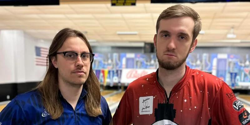 Lefty-righty duo of Packy Hanrahan, Mitch Hupé take big lead after first round of 2023 Roth/Holman PBA Doubles Championship