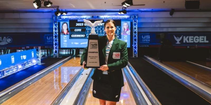 Bryanna Coté wins battle for survival in 2023 U.S. Women’s Open that nearly made bowling history
