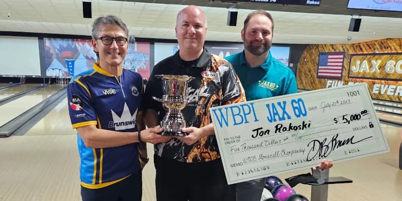 Jon Rakoski wins 2023 PBA50 Monacelli Championship to become fifth first-time winner of PBA50 Tour season