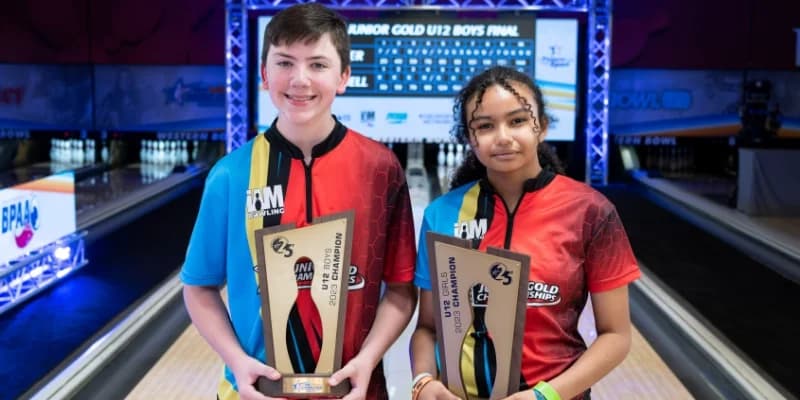 Top seeds Ryan Campbell, Alexandra McCowan win U12 titles at 2023 Junior Gold Championships