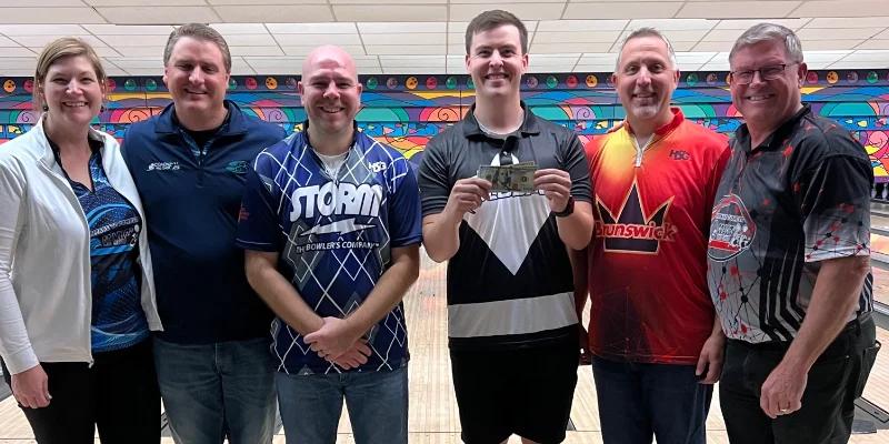 Dave Beres, Chris Pierson, Matt Hibbard win 2023 3-Person Scratch Tournament Benefitting the Prairie Lanes Junior Scholarship Fund