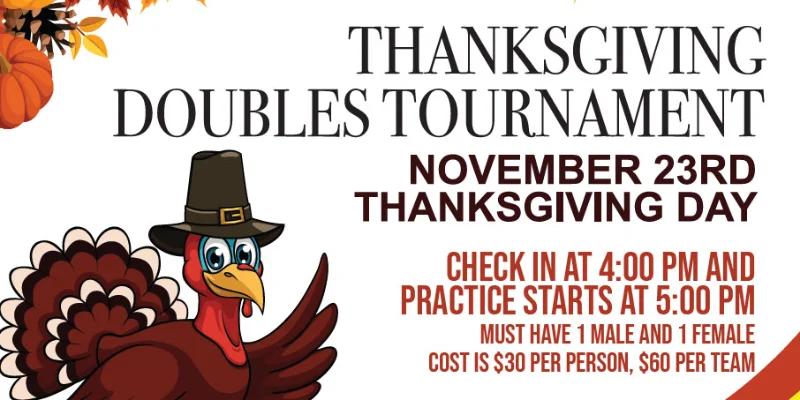 Duos must be male-female for Dream Lanes Thanksgiving Doubles tourney