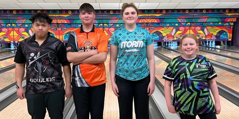 Sunny Keotay, Sophia Rudie, Gabe Pinto, Kenzie O’Kroley win titles in BYBT at Prairie Lanes