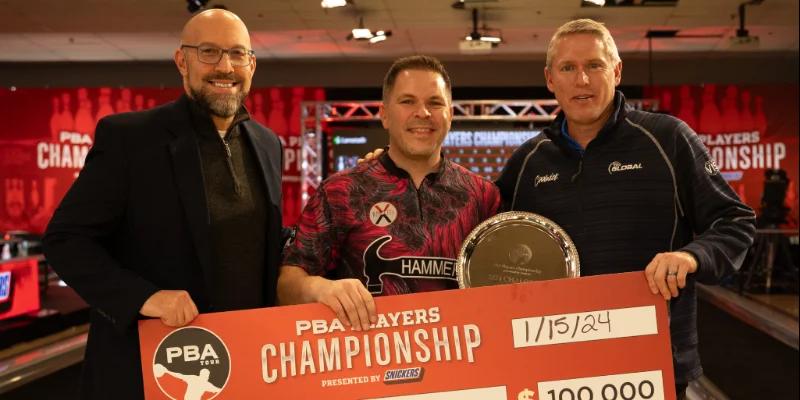 Bill O’Neill grinds to win in 2024 PBA Players Championship as Tom Smallwood suffers stunning collapse