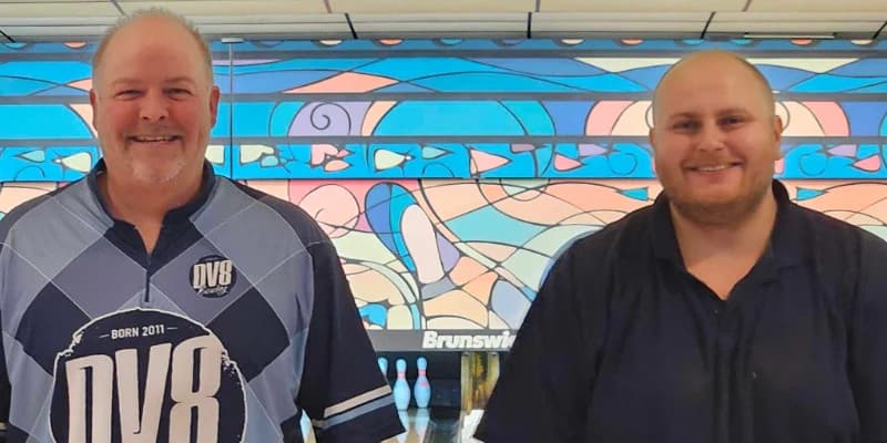 Bo Bertolini defeats Doug Forde to win Wolf River Scratch Bowlers Tour at Marathon Sports Center in Marathon City