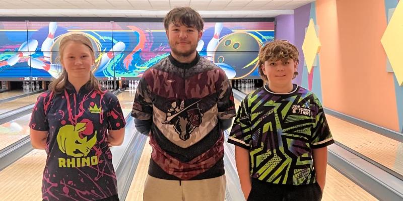 Hunter Maly, Maggie Porter, Louie Brown, Ainsley Toft win titles in BYBT at Ten Pin Alley