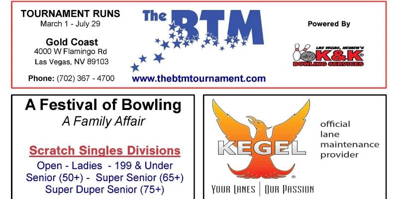 BTM tournaments set to run March 1-July 29 at Gold Coast in Las Vegas