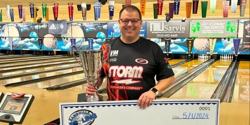 New PBA Hall of Famer Tom Hess stays hot, leads PBA50 Fort Myers Classic after Day 1