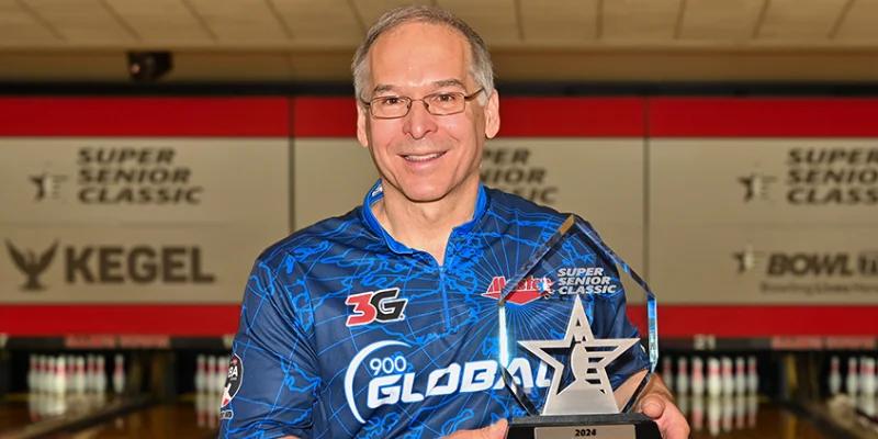 Jack Jurek makes the right decision, fires 299 game to win 2024 USBC Super Senior Classic