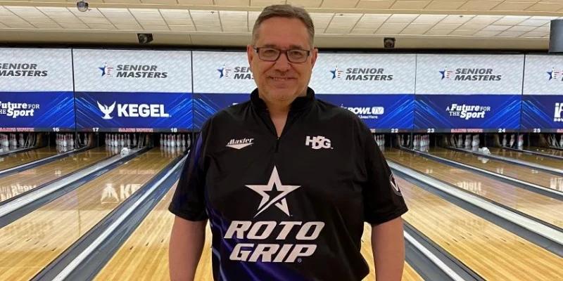 Brian LeClair averages 257-plus to lead after Day 1 of high-scoring 2024 USBC Senior Masters