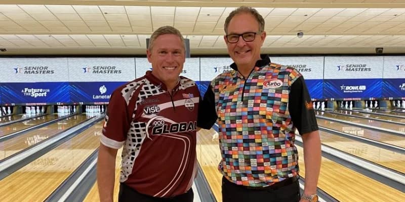 Buddies battle set at 2024 USBC Senior Masters, as Chris Barnes, Mika Koivuniemi to meet in winners bracket to start final day of match play